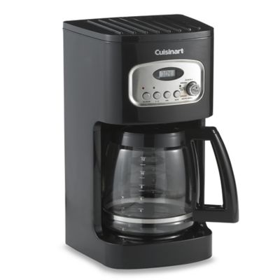 Buy Cuisinart 12-Cup Programmable Coffee Maker in Black from Bed Bath & Beyond